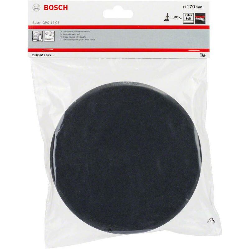 SCHUIMSTOFSCHIJF 170MM ZWA. 2608612025       BOSCH