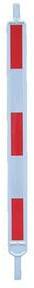 PIQUET DÉLIMITATION 100X70  IIC ROUGE/BLANC (CL3)
