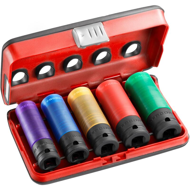 DOUILLES IMPACT ALUM.15-22  NSI.5LPB    (5PC)FACOM