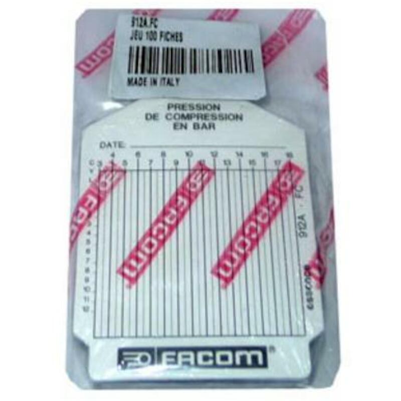 MEETKAARTENSET              912A.FC (100ST)  FACOM