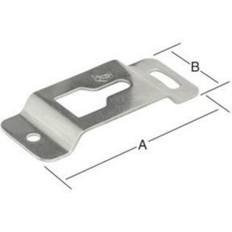STEUN V/VAST LUIKEN INOX DZ 010255.000     VORMANN