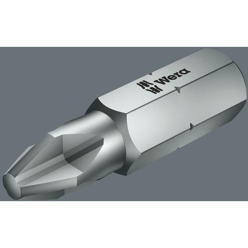 VIERKANTBIT 1/4" #2    25MM 868/1 Z           WERA