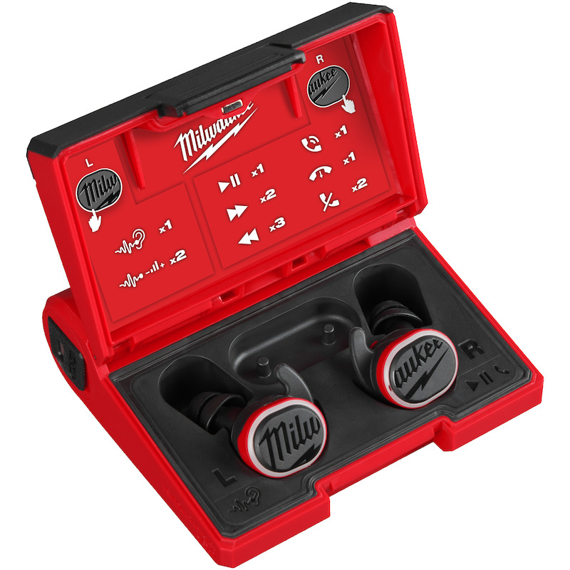 Milwaukee - Active hearing protection - L4 RLEPB-301 - usb - Bluetooth - 08105231
