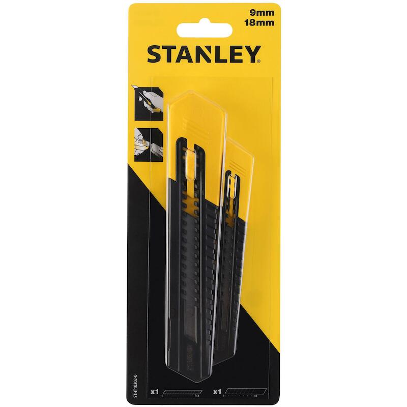 CUTTER 9 + 18MM             STHT10202-0 (2PC)STANL