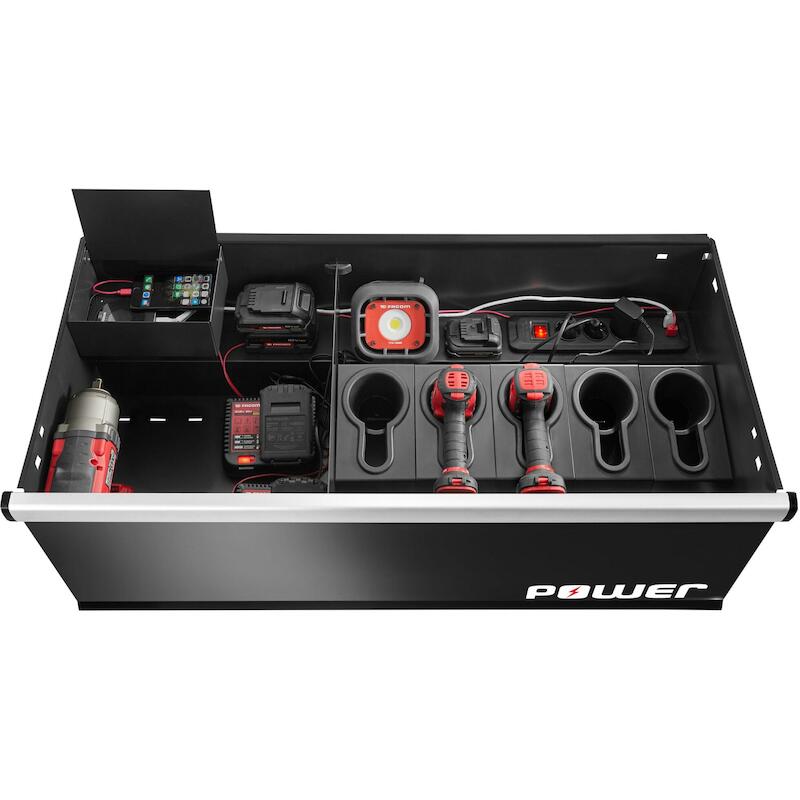 MEUBLE BAS 6 TIROIRS ROUGE  JLS3-MBDPOWER    FACOM