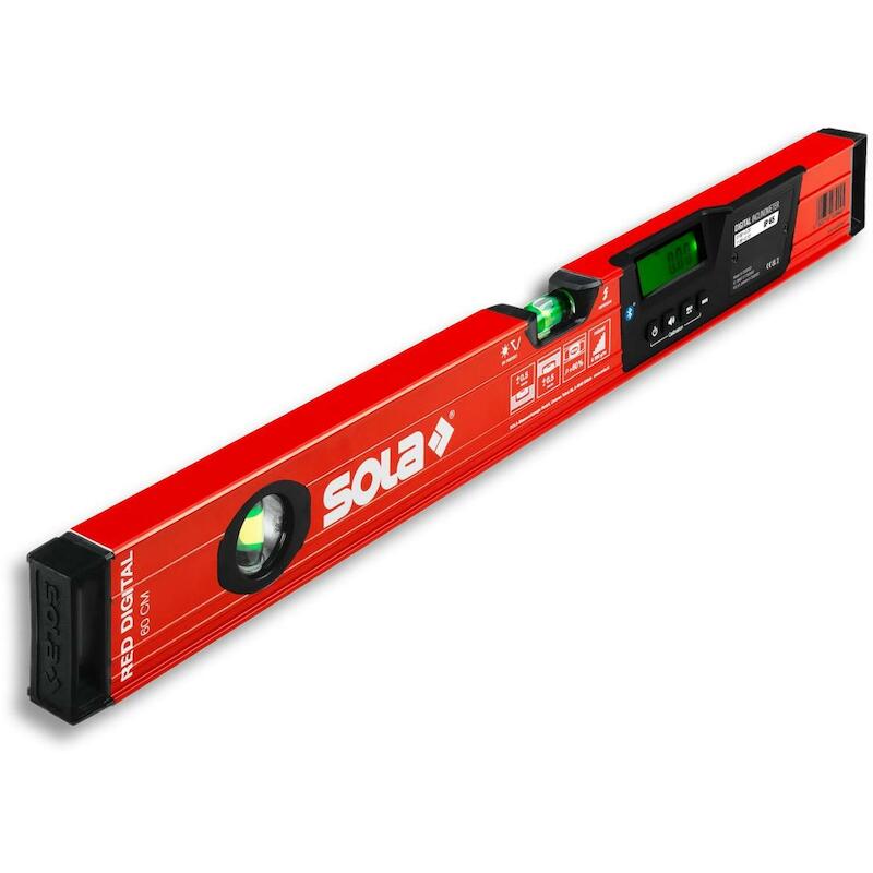 WATERPAS 600MM DIG.         RED 60            SOLA