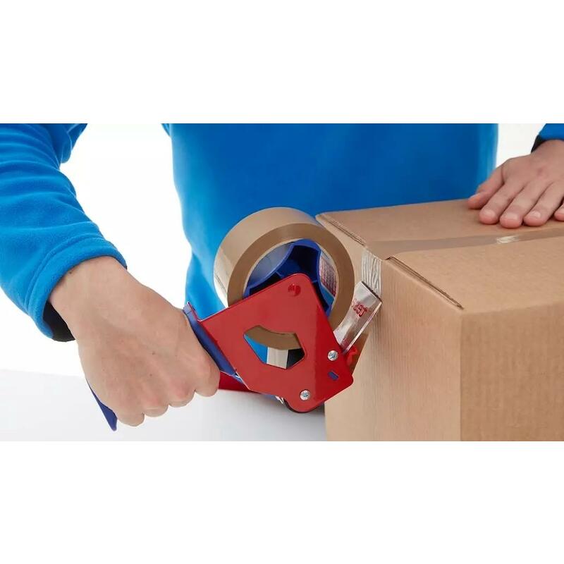 Tesa - Ruban d'emballage - Tesapack 4124 - pvc - 50 mm x 66 m - Transparent - 03261202