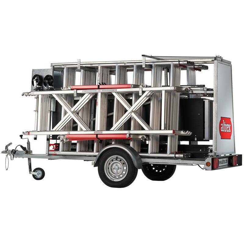 REMORQUE ÉCHAFAUDAGE DELUXE 520002 185/245  ALTREX