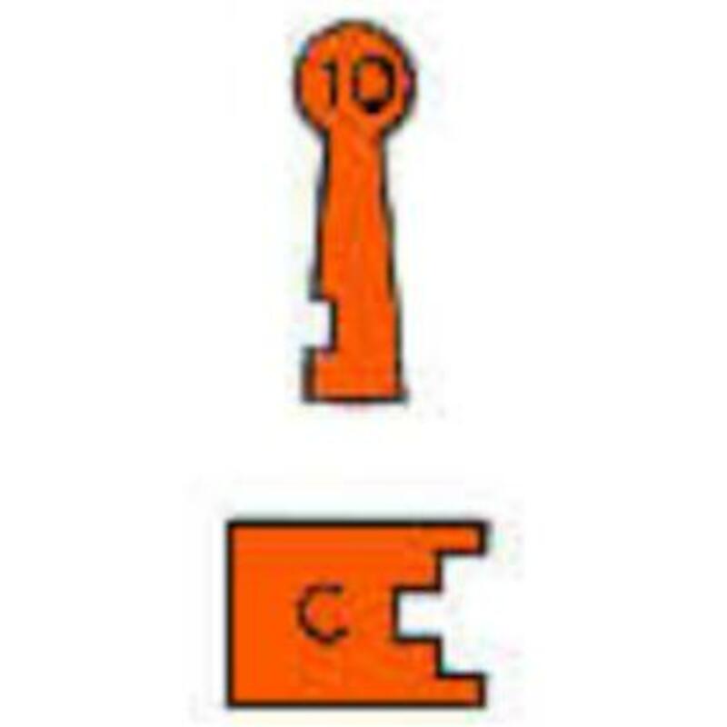 CLÉ SERRURE DE PORTE        Q1357 C10        LITTO