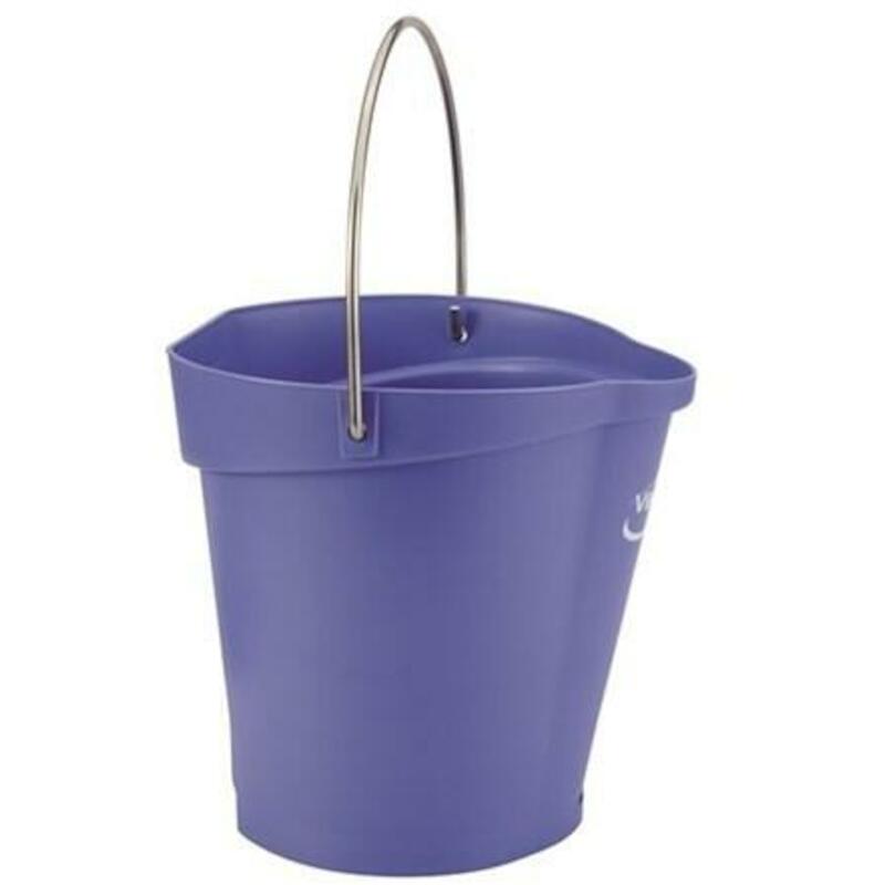 SEAU PP INOX MAUVE          5688/8  6L       VIKAN