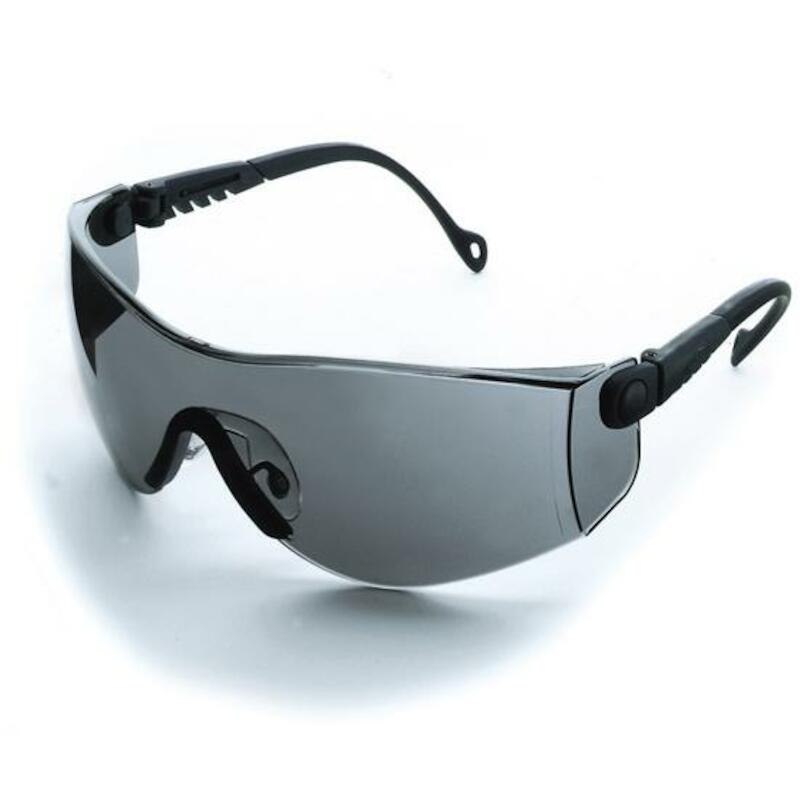 VEILIGHEIDSBRIL - HONEYWELL OP-TEMA BLACK, TSR GREY LENS - GRIJZE TINT KRASWEREND ZWART
