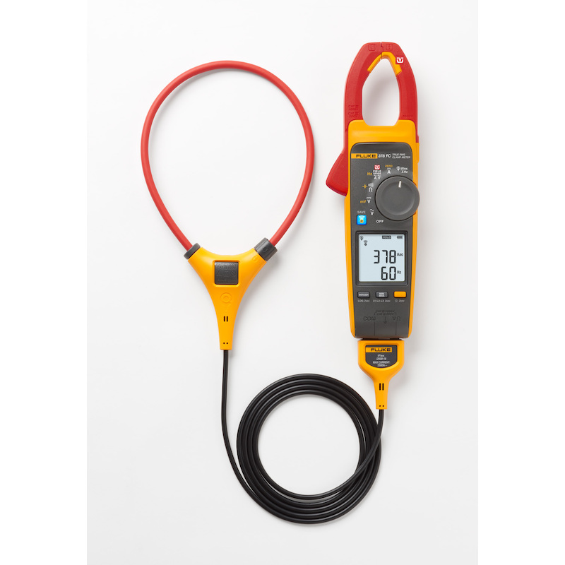 Fluke - AC/DC clamp meter - 378 FC/E - True-RMS - 1000 V - 2500 a - with iFlex - 03180589