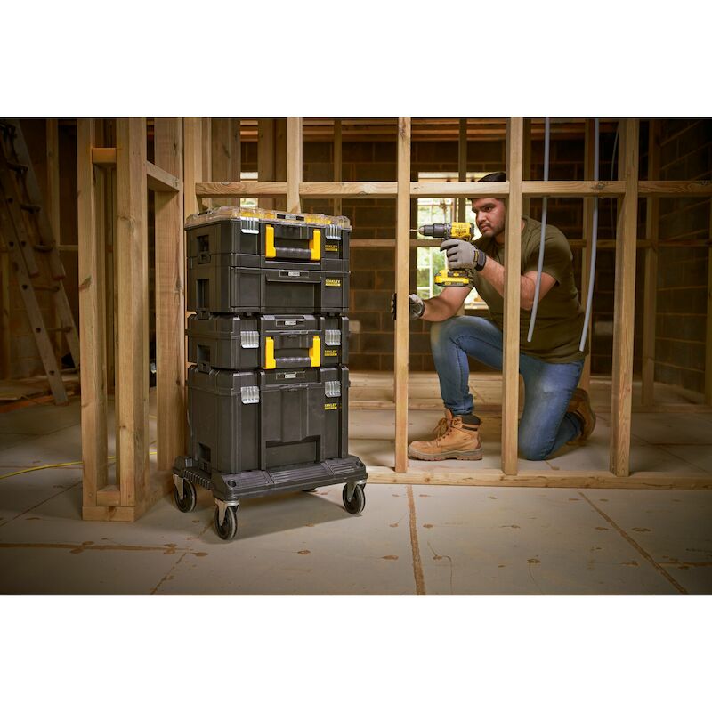 OPBERGKOFFERS+TROLLEY       FMST1-80107 PRO-STACK
