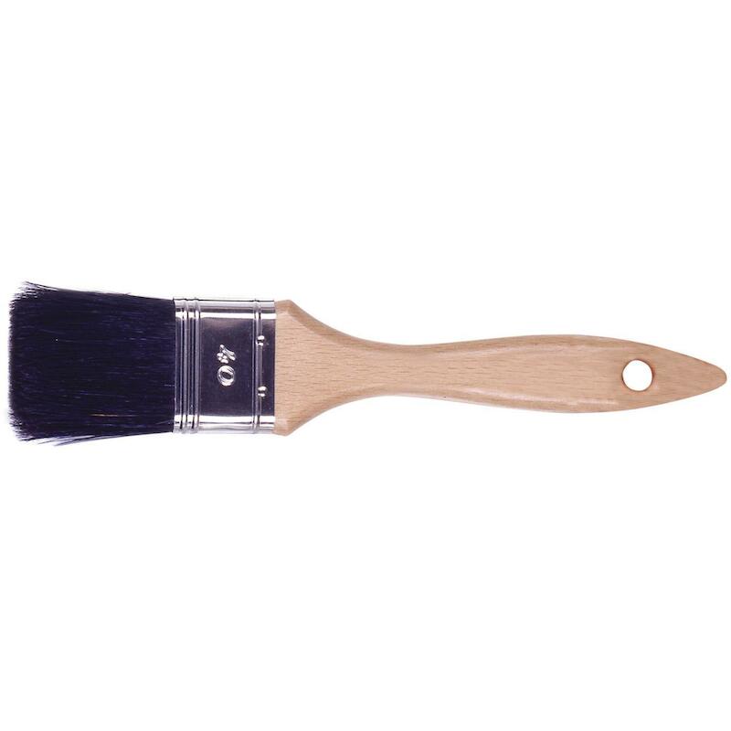 BROSSE À VERNIR BOIS/PORC   155075 3/4" PLAT BETRA