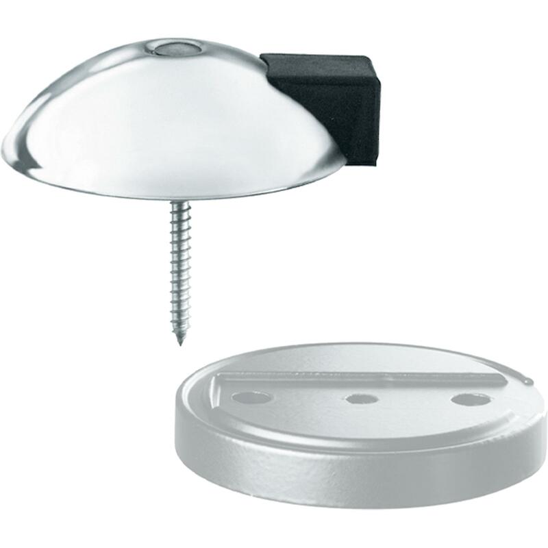 DEURSTOPPER 70MM            PLAT MODEL MAT RVS FSB