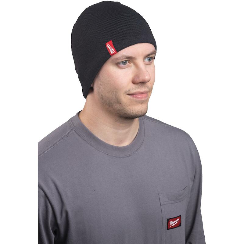 BONNET BEANIE NOIR          BNIBL        MILWAUKEE