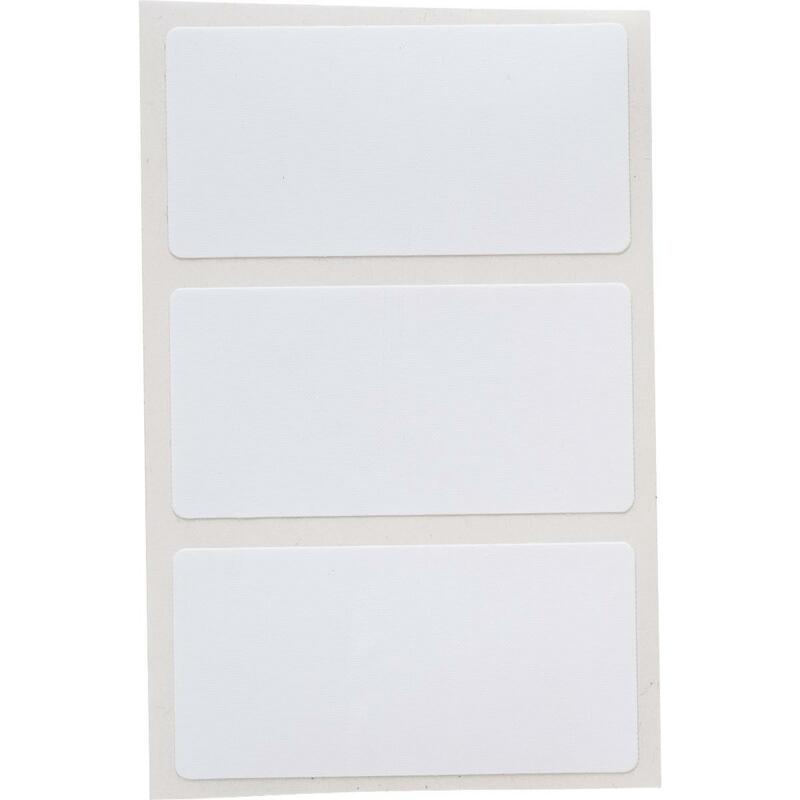 ÉTIQUETTE MAT BLANC         011265(3000) 48,3X25,4