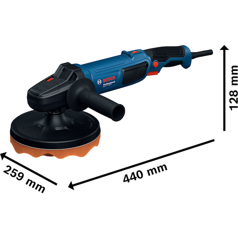 POLISSEUSE 1100W/180MM      GPO 11-180 S     BOSCH