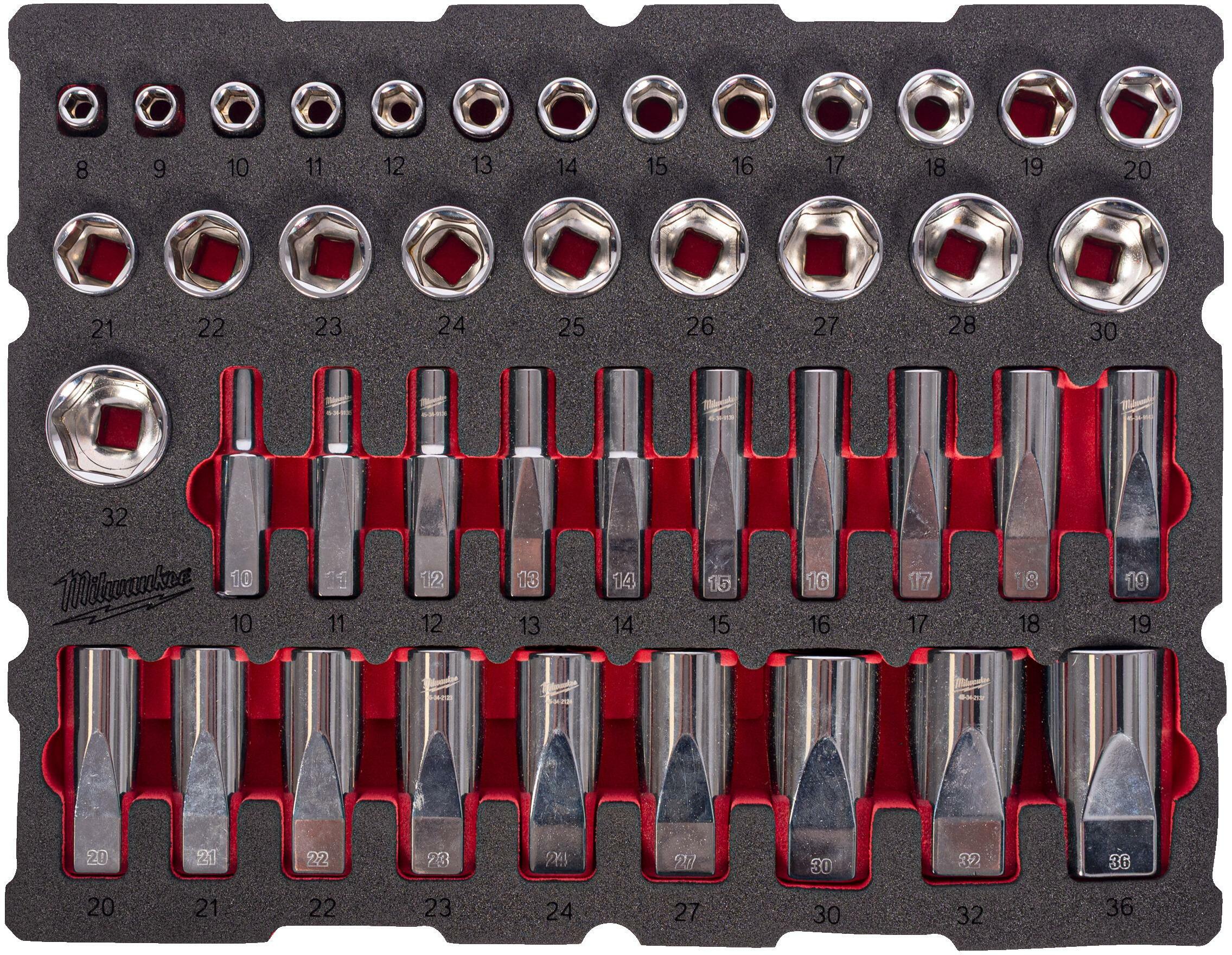 FOAMMODULE HANDDOPPEN 1/2"  4932501869 (42ST) MILW
