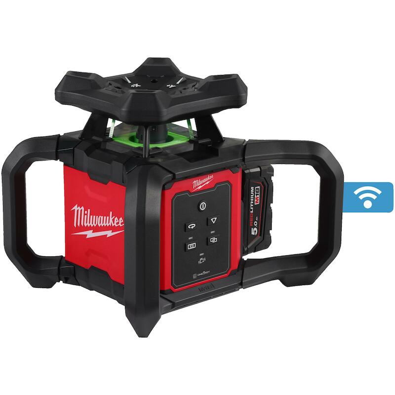 ROTATIELASER 18V/5AH GROEN  M18 RLOHVG300-501C MIL