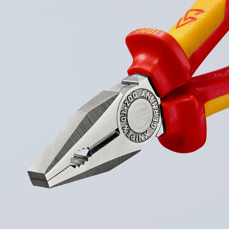 Knipex - Combinatietang - 03 06 200 - vde - Verchroomd - 200 mm - 41190175