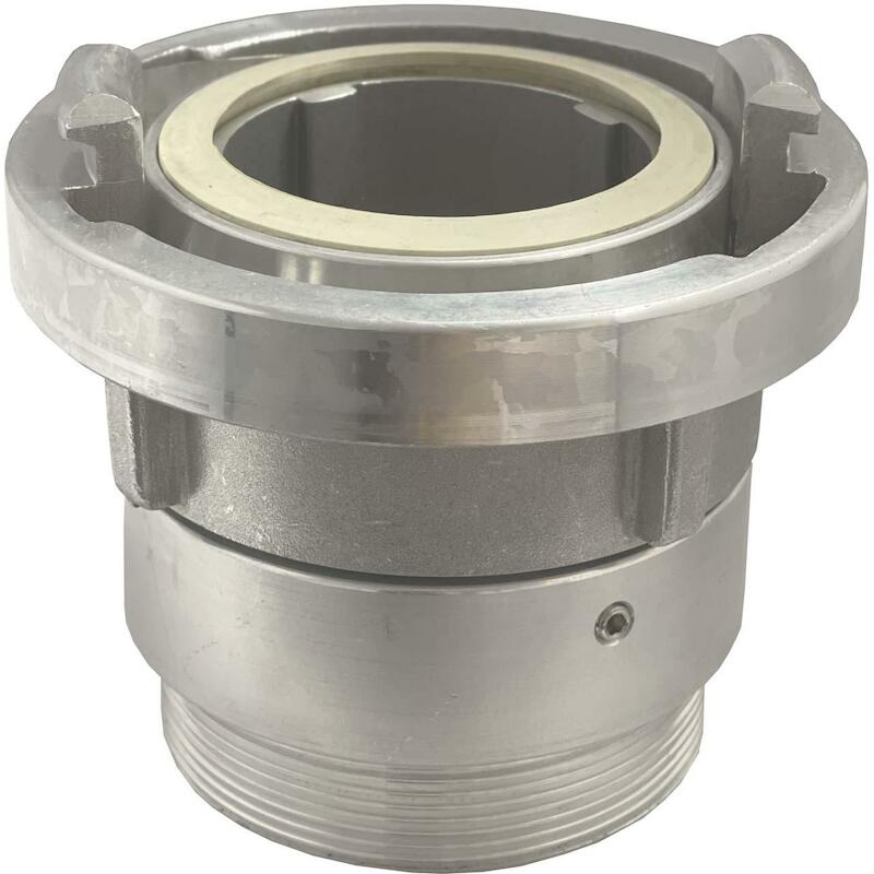 KOPPELING  4" M NOK133 DRAAIBAAR    (DIN)ALU STORZ