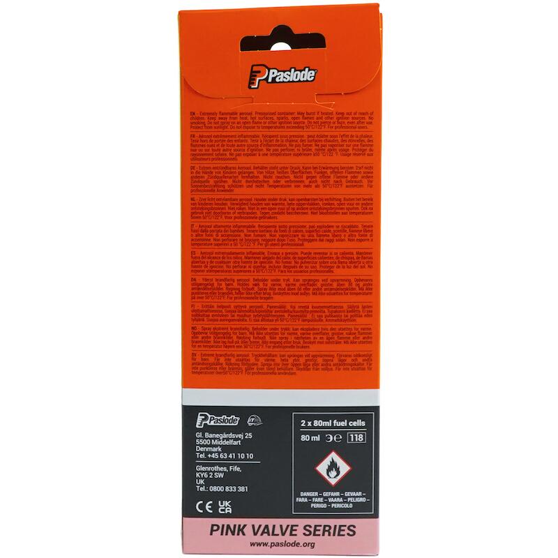GASVULLINGSSET ROZE IM      300346    (2ST)PASLODE