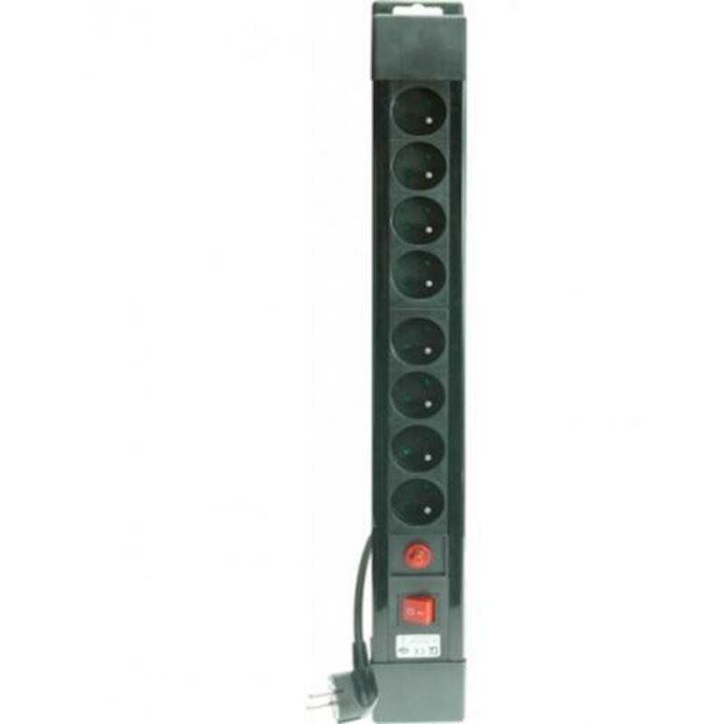 VERDEELDOOS 8X2P+A-16A      38368(+SCHAK.)1,5M ZWA