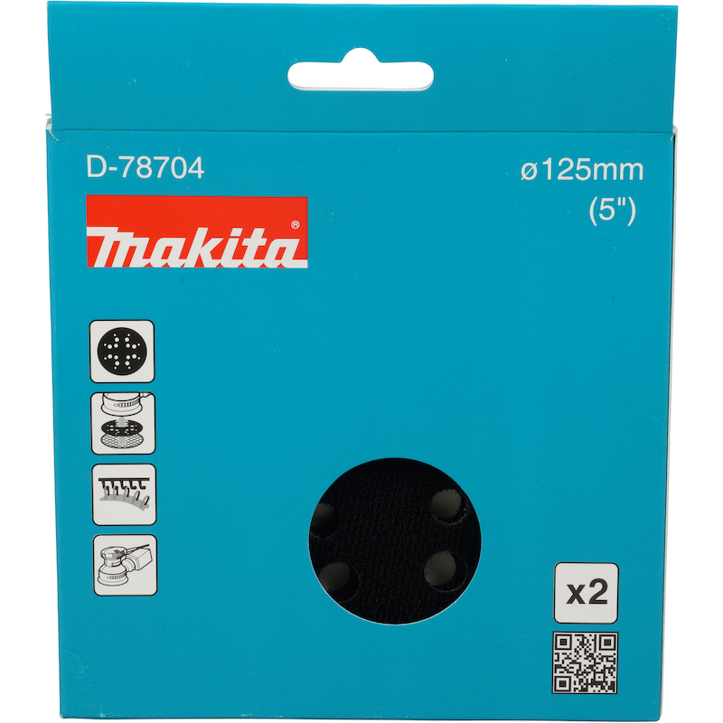 PADBESCHERMER 125MM         D-78704   (2ST) MAKITA