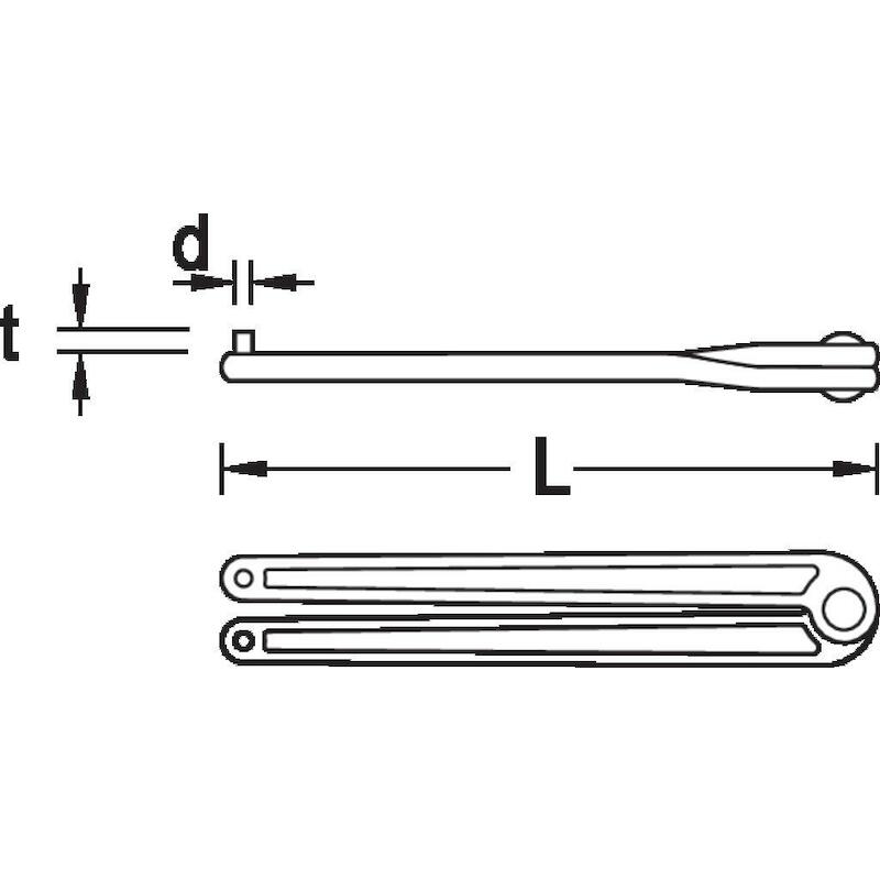 PENGATSLEUTEL VERSTELBAAR   44 8 (L=230)    GEDORE