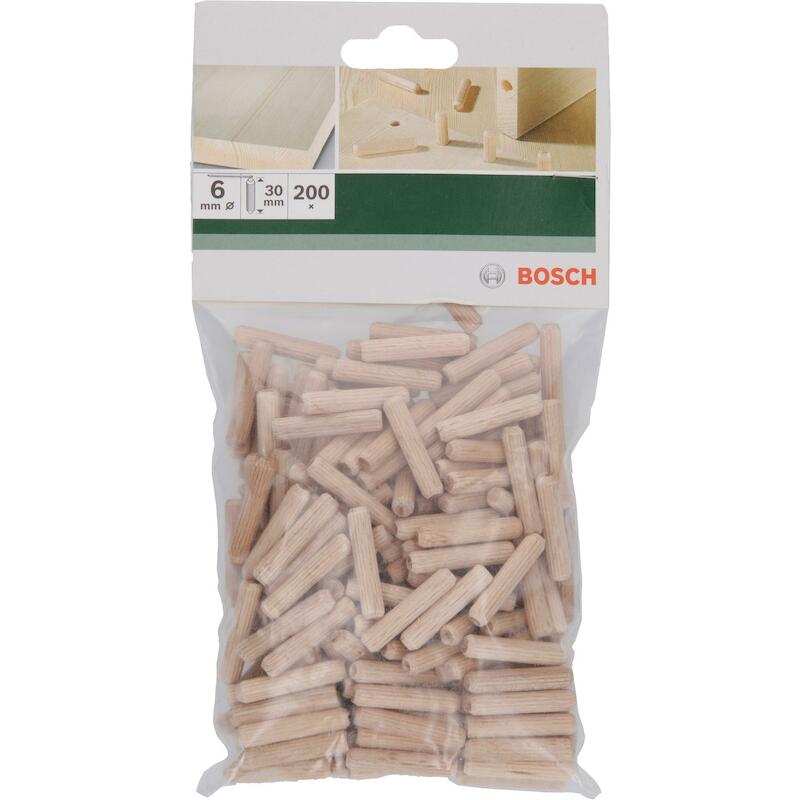 TOURILLON 6X30MM            2609255310(200PC)BOSCH