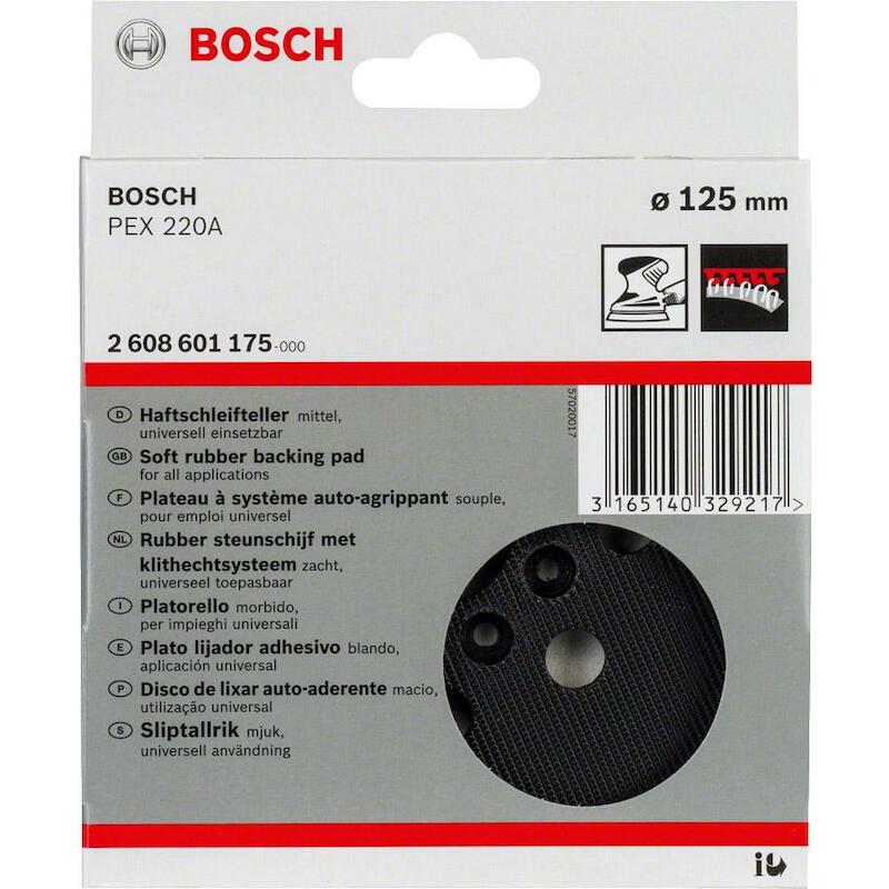 STEUNSCHIJF 125MM           2608601175       BOSCH