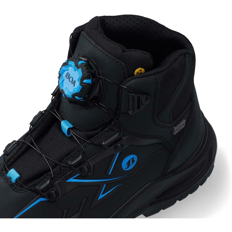 CHAUSS.ESD HAUT S7S NOIR    STONE XW       43 BATA