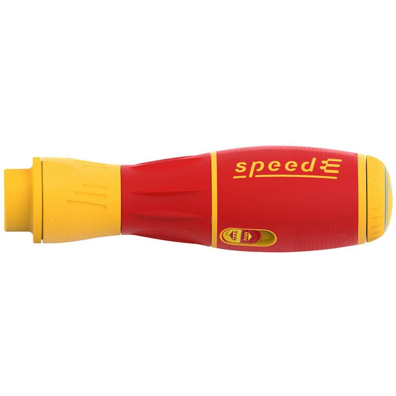TOURNEVIS À ASSISTANCE ÉLECTRIQUE SPEEDE II 7 PCSAVEC EMBOUTS ISOLÉS SLIM, BATTERIES ET CHARGEUR USB DANS UNE MINI L-BOXX - 591T101 - WIHA