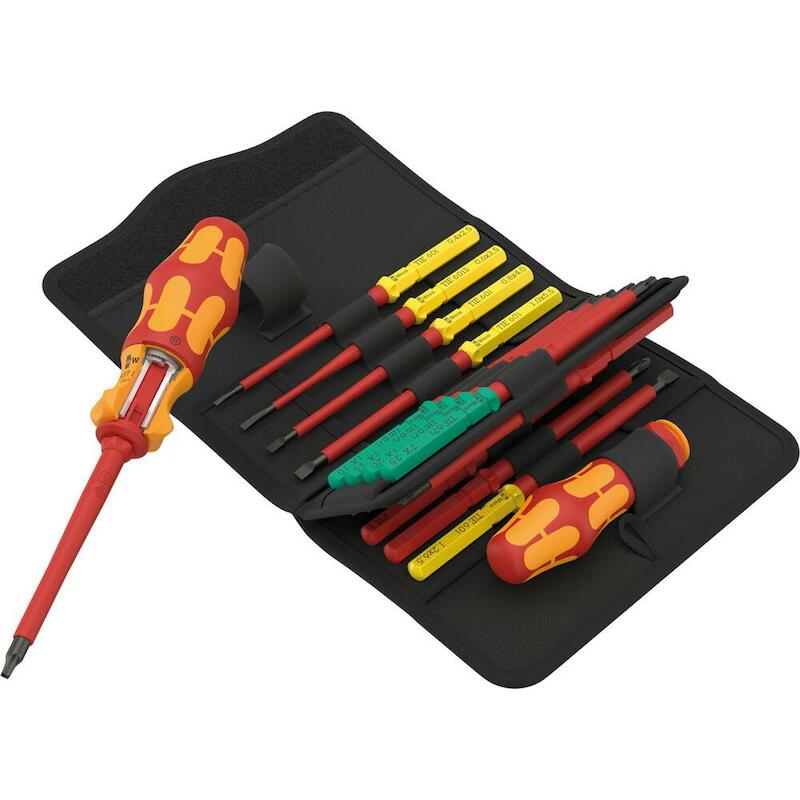 JEU TOURN.PORTE-EMBOUT VDE  KRAFTFORM KOMPAKT(17PC