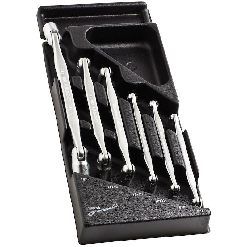 MODULE KNIESLEUTELS 6-19MM  MOD.66A-1 (6ST)  FACOM