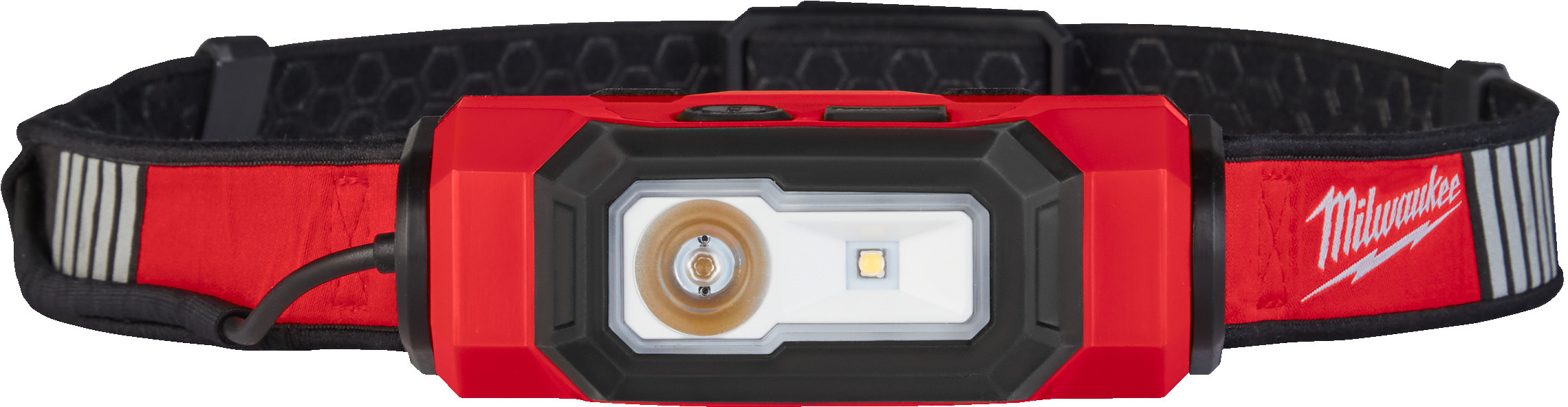 HOOFDLICHT USB OPLAADBAAR   L4 HL-VIS-301 MILWAUKE