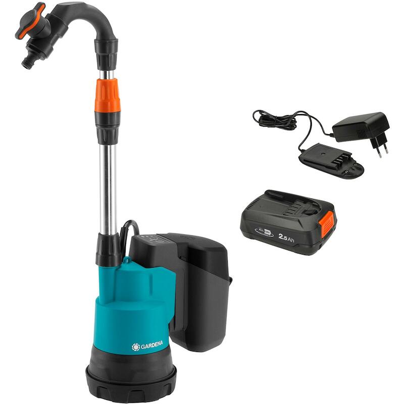 ACCU-DOMPELPOMP 18V/4AH     2000           GARDENA