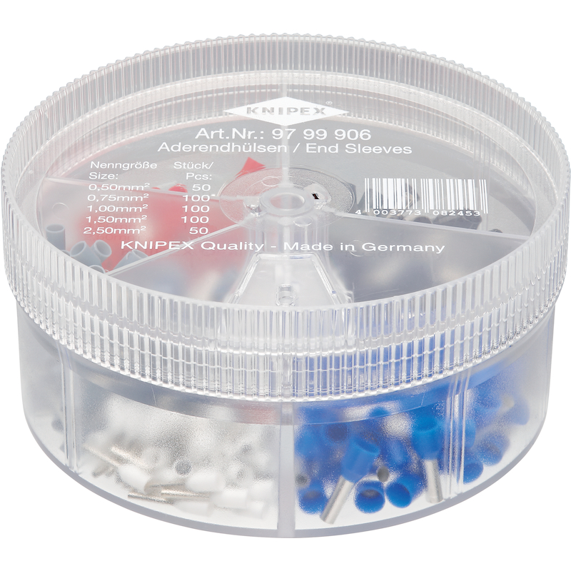 ASSORTIMENT D'EMBOUTS ISOLÉ 97 99 906(400PC)KNIPEX
