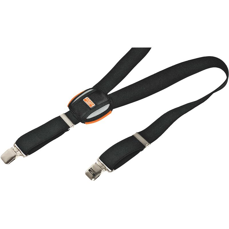 BRETELLEN MET CLIPS 40MM    4750-BWC-1 ZWART BAHCO