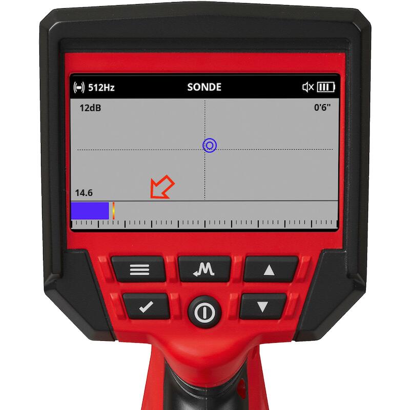 LEIDINGDETECTOR 12V/2AH     M12 PL-201C  MILWAUKEE