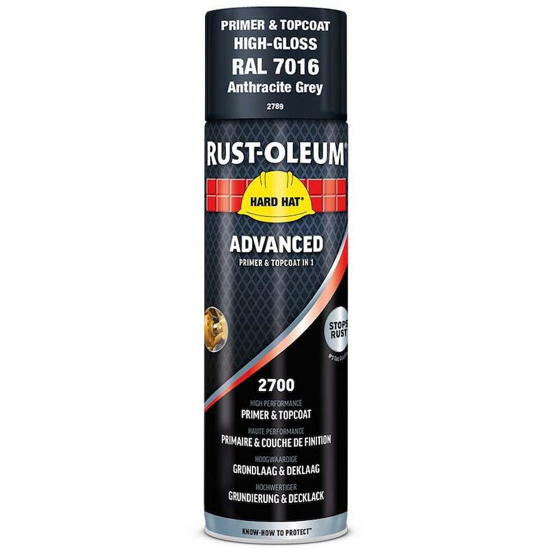 HARD HAT ANTR.GRIJS 500ML   2789 -RAL7016   RUST-O