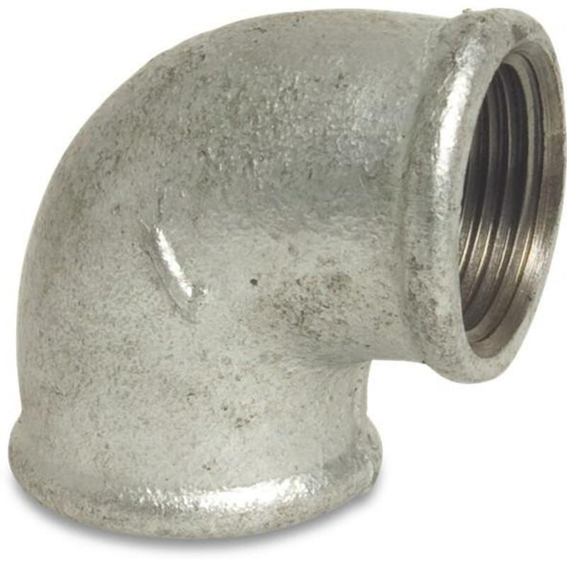 BOCHT 90° GIETIJZER ZN      FIG.90  1.1/4"V