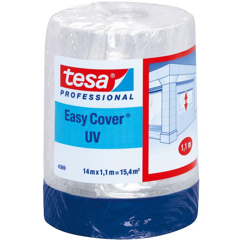 KLEEFBAND - TESA 04369 EASY COVER TEXTIEL - TRANSPARANT 2100 MM X 14 M