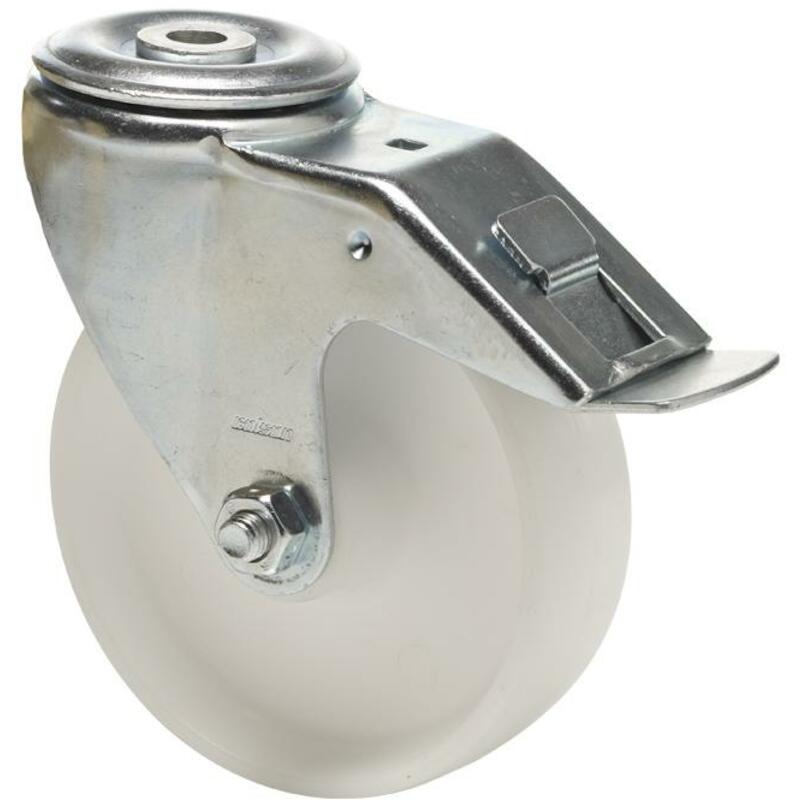 ROUL.PIVOT.FREIN POLYAMIDE  BPPN 0805 1000 - 150KG