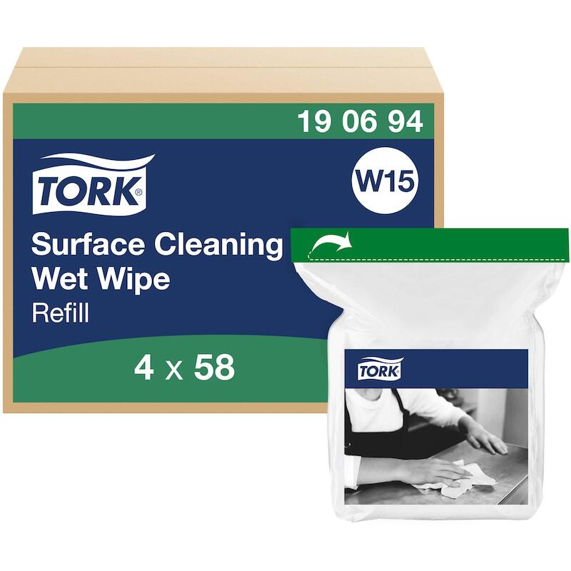 VOCHTIGE DOEKJES VULLING    190694 SURFACE CLEAN.