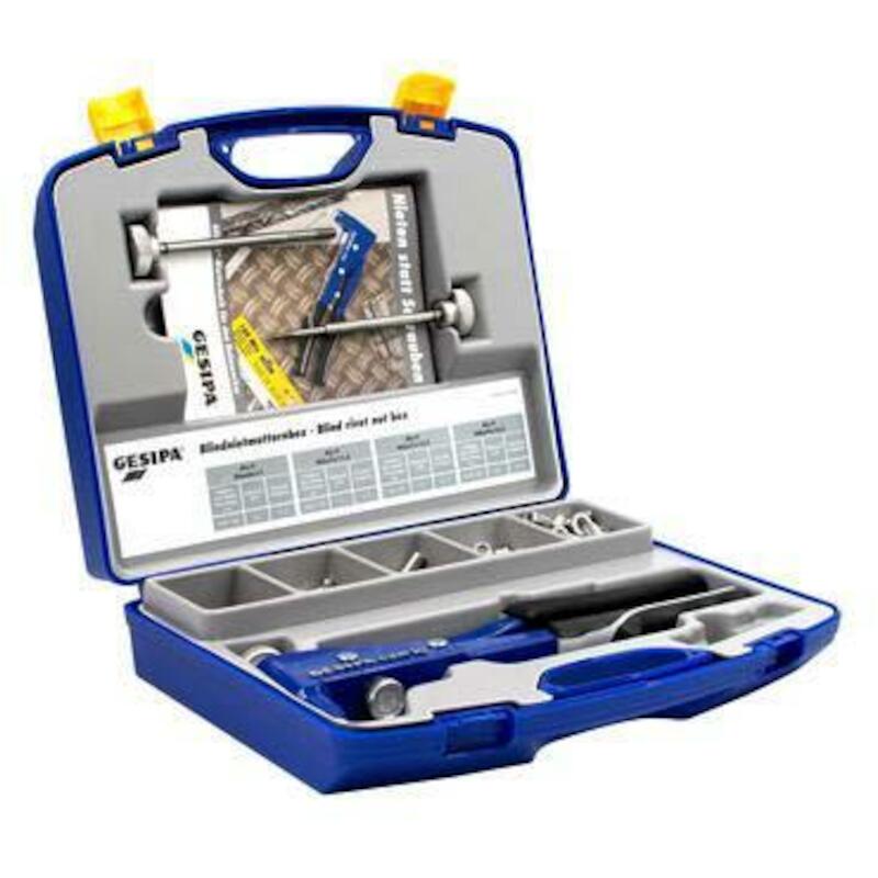 ASSORT.DE RIVETS AVEUGLES   GBM10   (156PC) GESIPA