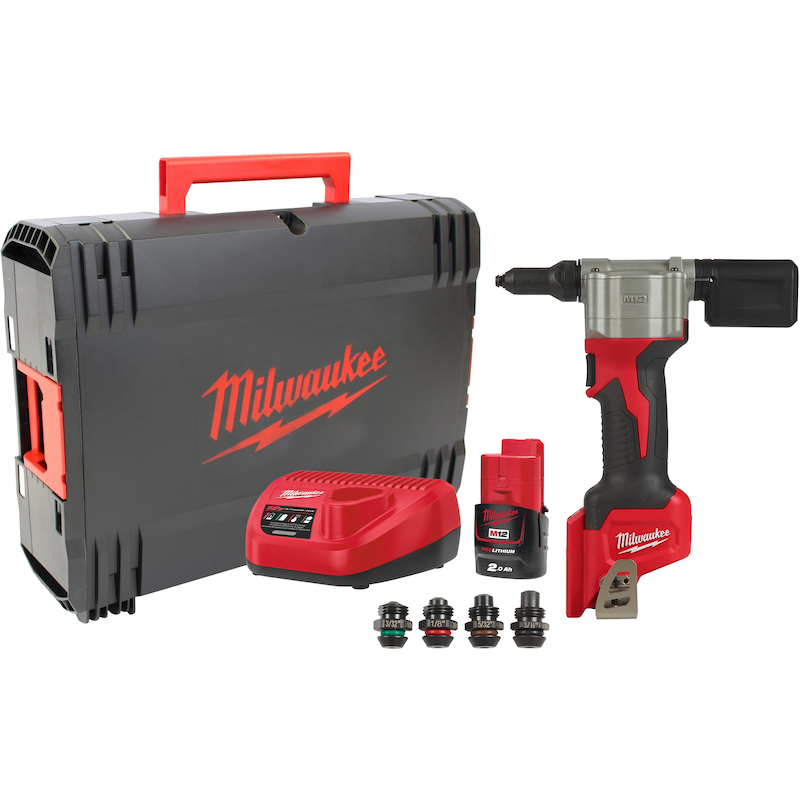 BLINDKLINKNAGELTANG 12V/2AH M12 BPRT-201X(HD-BOX)