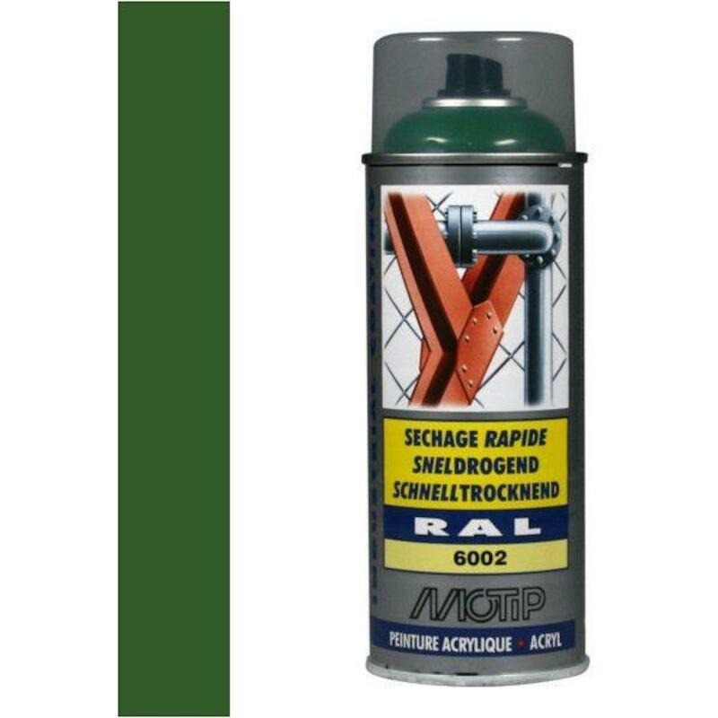 PEINT.ACRYL.VERT CHLORO.HG  07121 - 400ML. RAL6002