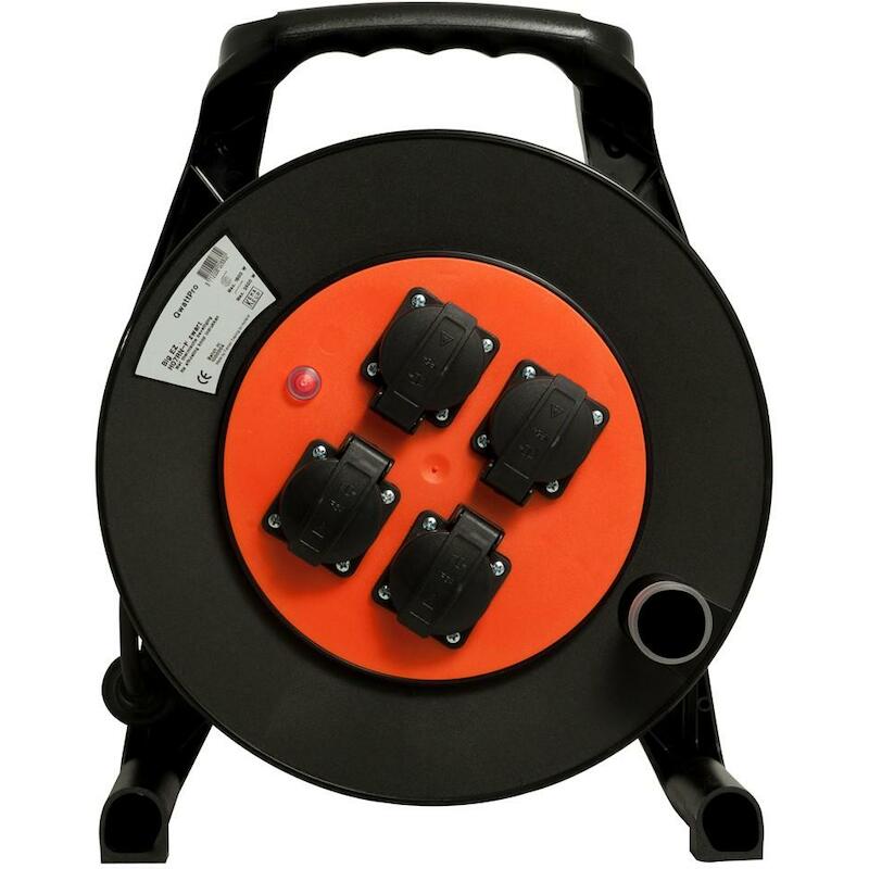 KABELHASPEL BE NEOPR.3X2,5  BIG EZ 25M IP54 TIEMAN